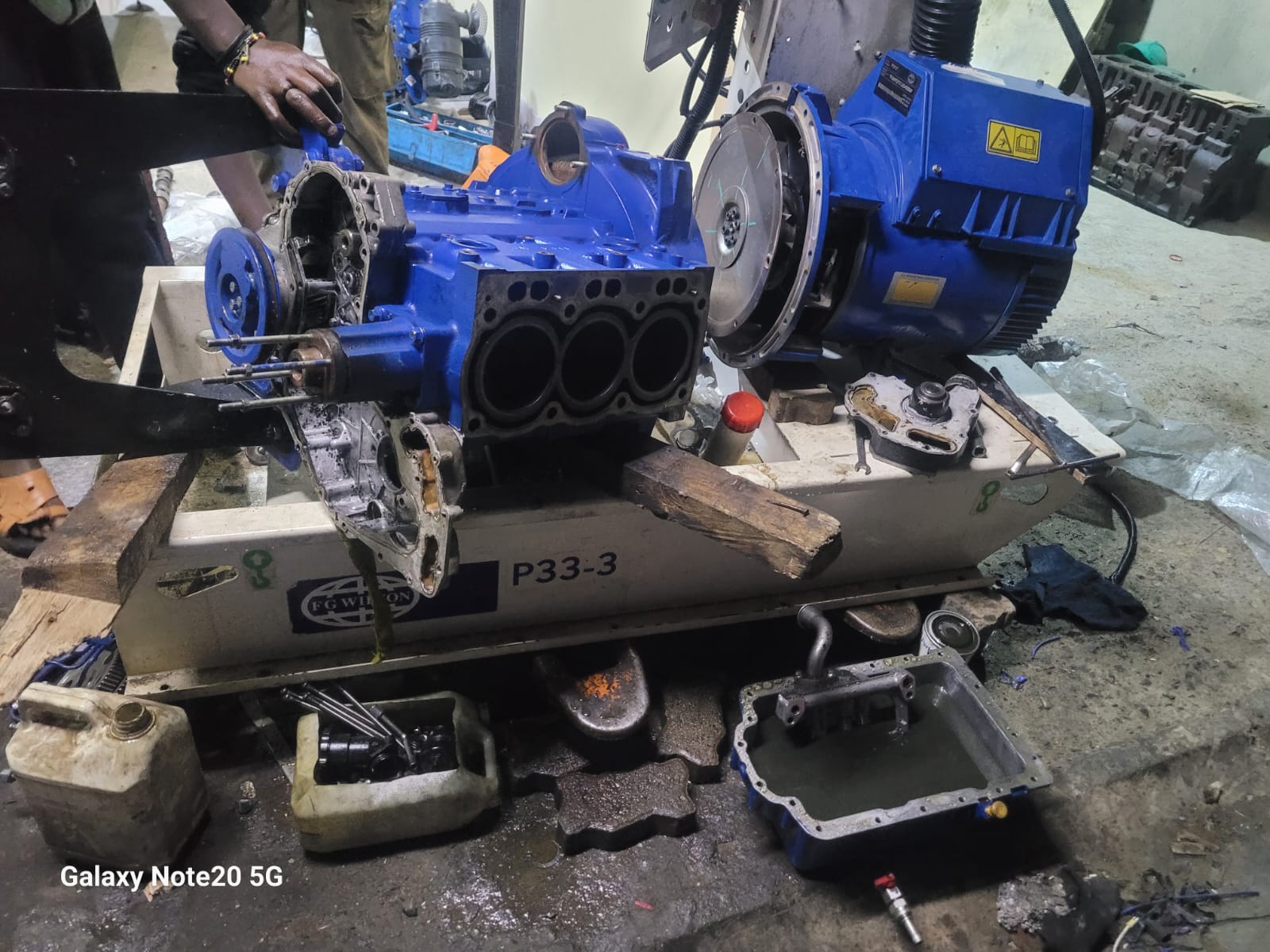 Perkins 30kVA Engine Overhaul